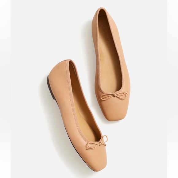 Madewell Shoes - NEW MADEWELL THE ANELISE BALLET FLATS IN WARM SAND 9.5